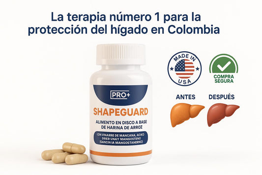 SHAPEGUARD- DESINTOXICANTE HEPATICO (Fórmula natural OZEMPIC sin efectos secundarios)
